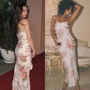 PRINCESS POLLY Abeila Strapless Maxi Dress 2